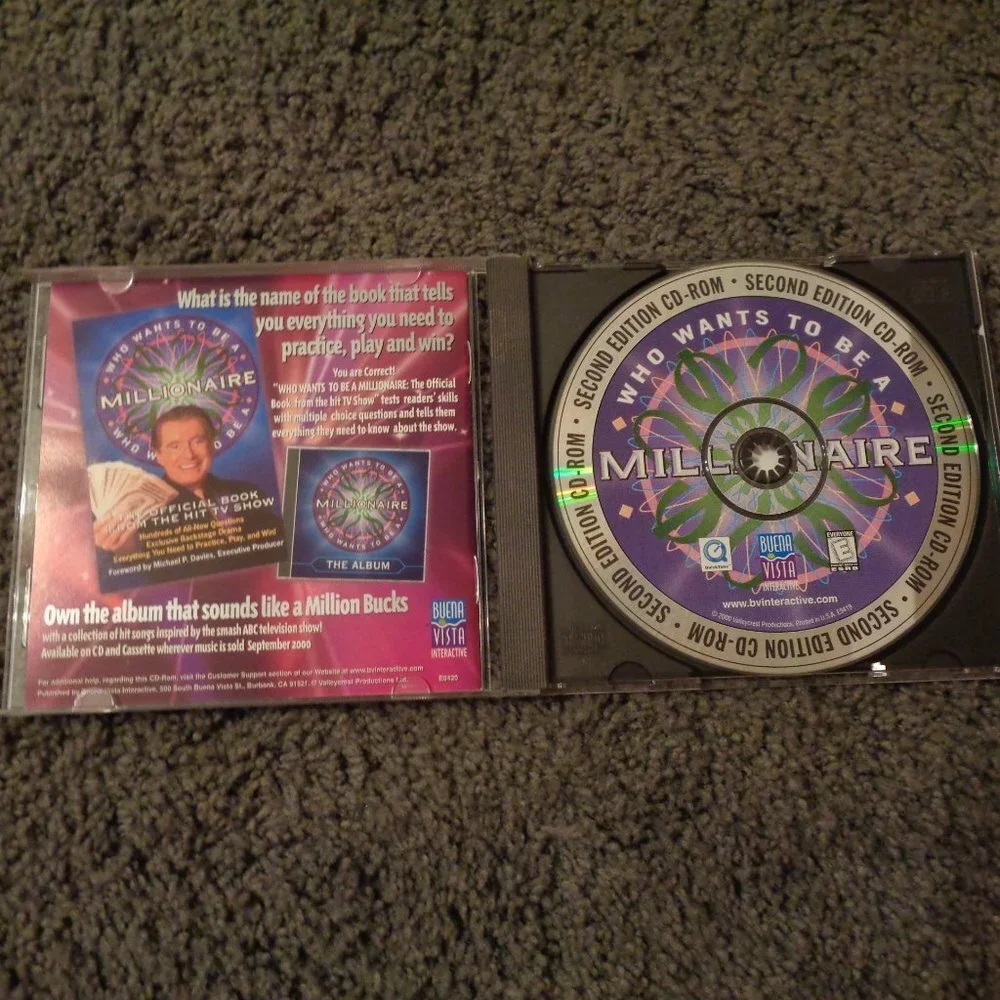 WHO Wants To Be A Millionaire CD- Rom